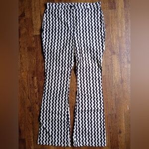 Topshop Black And White Pants